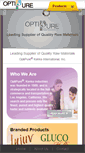 Mobile Screenshot of optipure.com